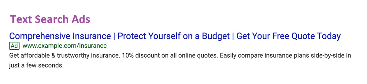Text Search Ads